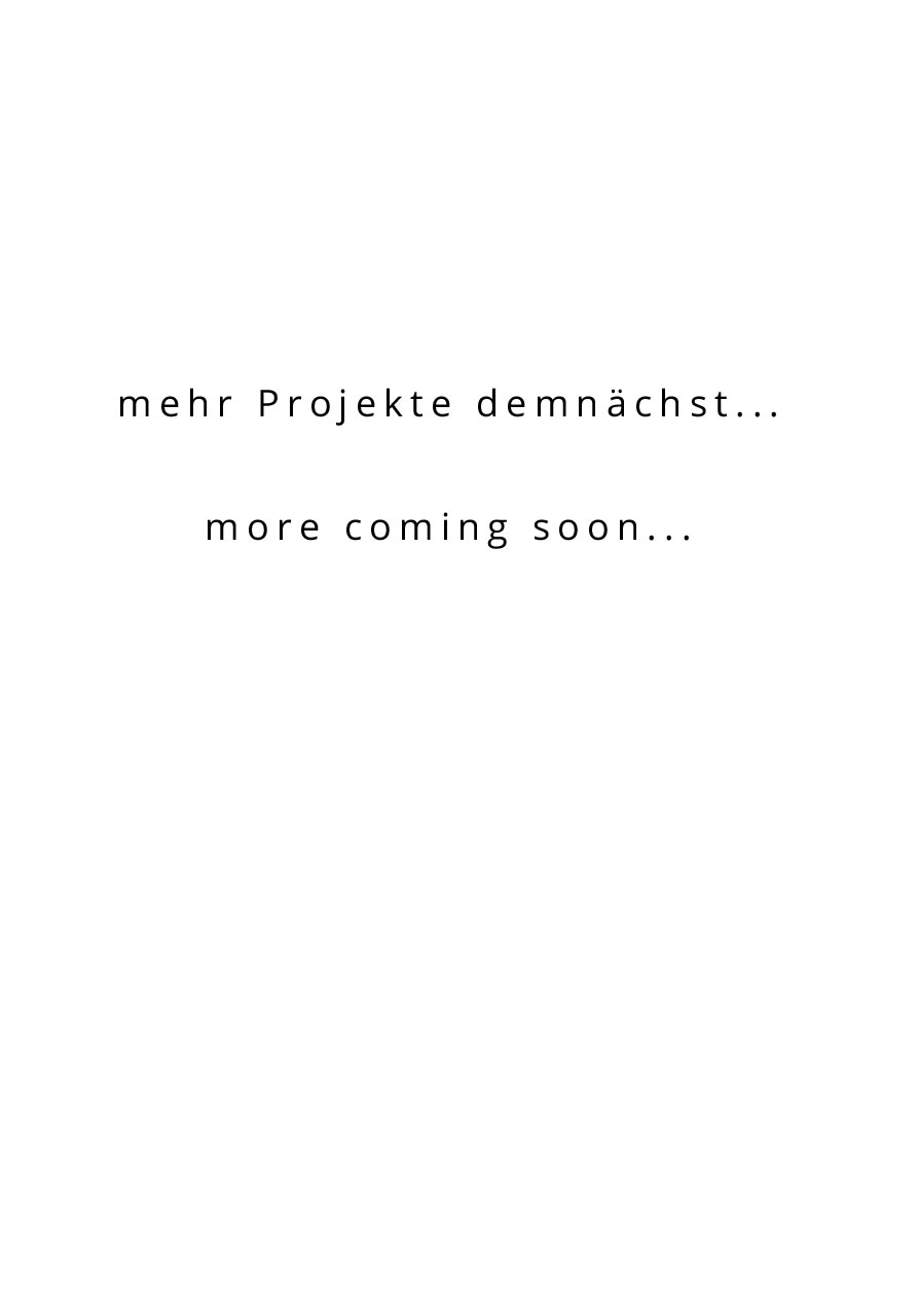 mehr Projekte demnächst…